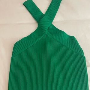 Like new Lush - worn once green halter top